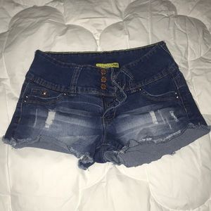 jean shorts